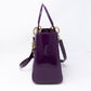 Lady Dior Medium Purple Patent Leather
