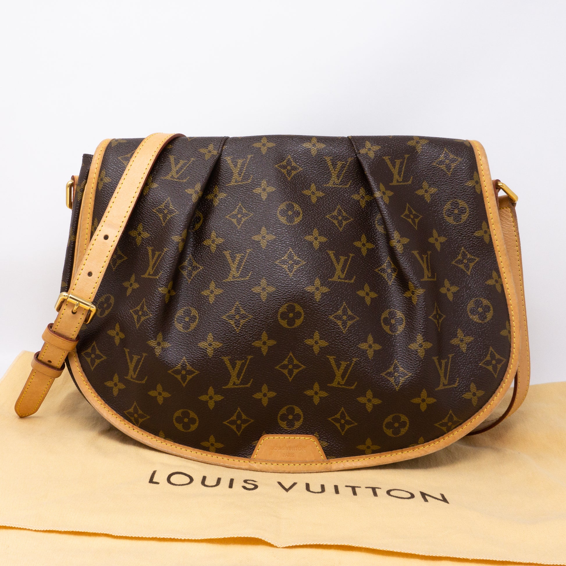 Louis Vuitton Messenger Bag Menilmontant Mm Monogram Crossbody Shoulder  Auction
