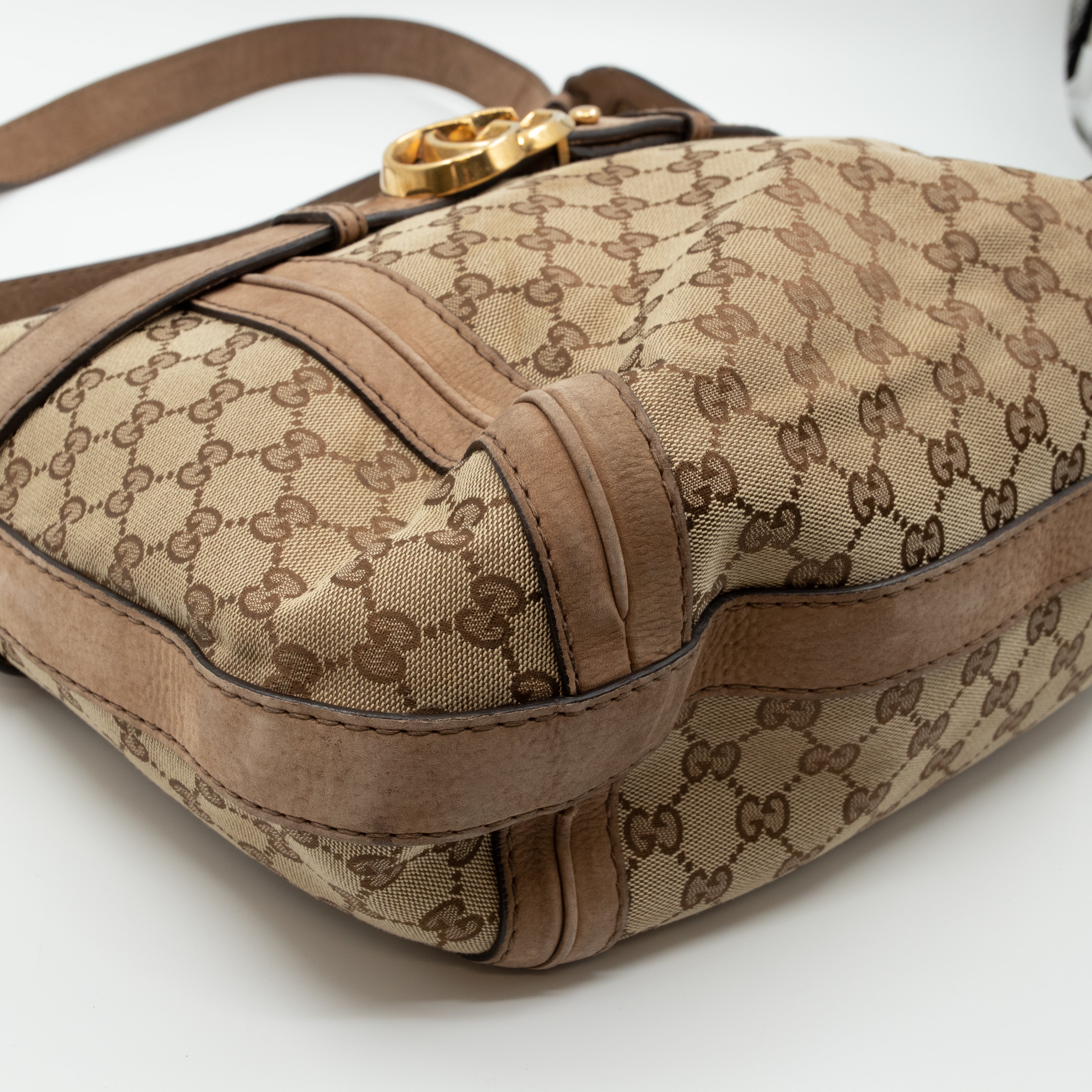 GG Running Hobo Bag Beige