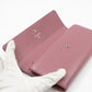 Continental Flap Wallet Mauve Caviar