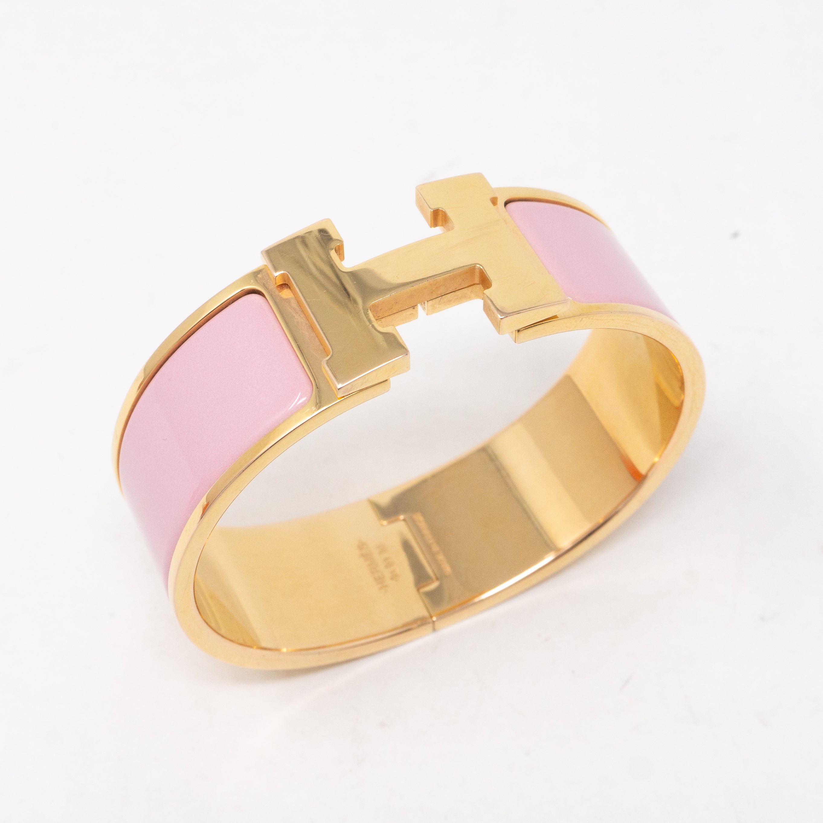 Clic Clac H Bracelet Medium Pink Rose Gold