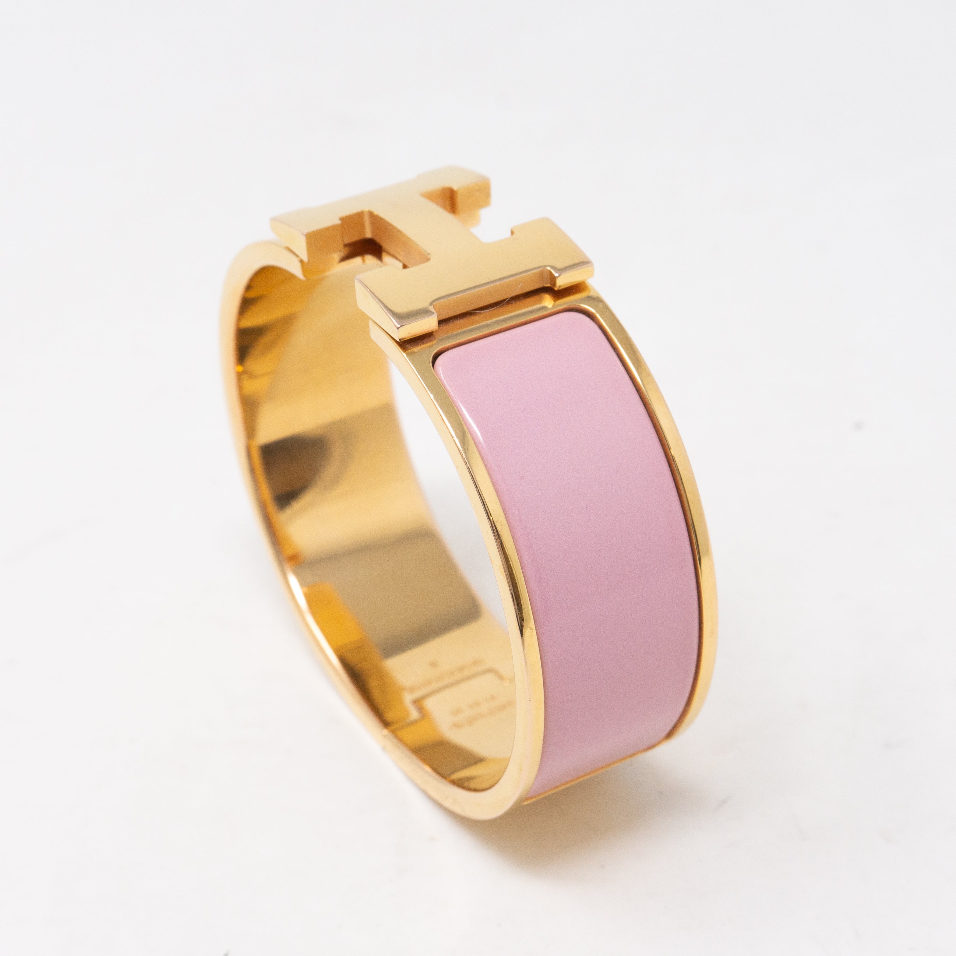 Clic Clac H Bracelet Medium Pink Rose Gold
