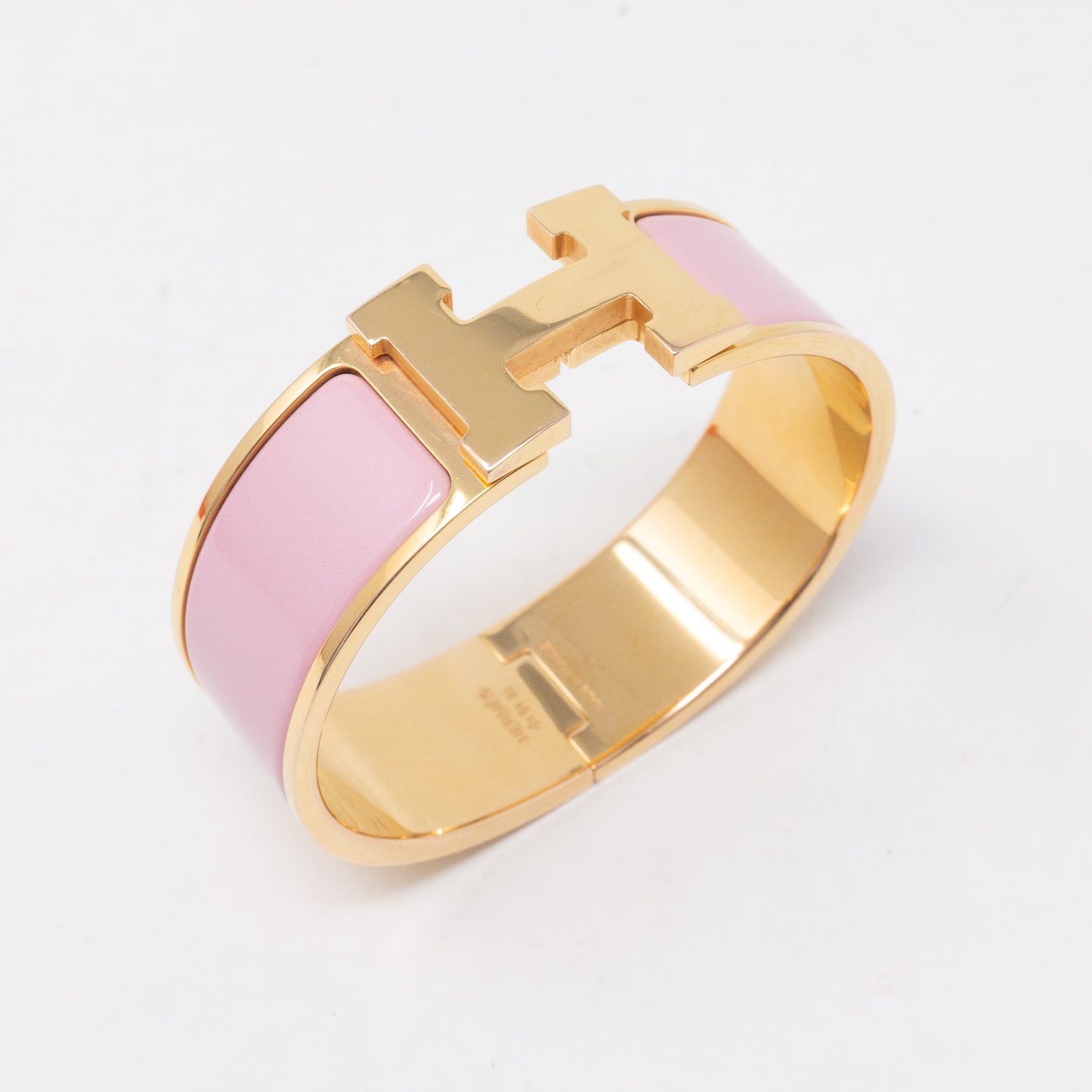 Clic Clac H Bracelet Medium Pink Rose Gold