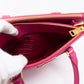 Galleria Small Double Zip Pink Saffiano