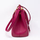 Galleria Small Double Zip Pink Saffiano