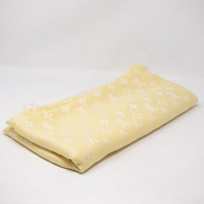 Monogram Shawl Yellow