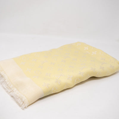 Monogram Shawl Yellow
