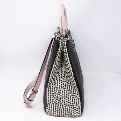 Diorissimo Black & Pink Leather with Python