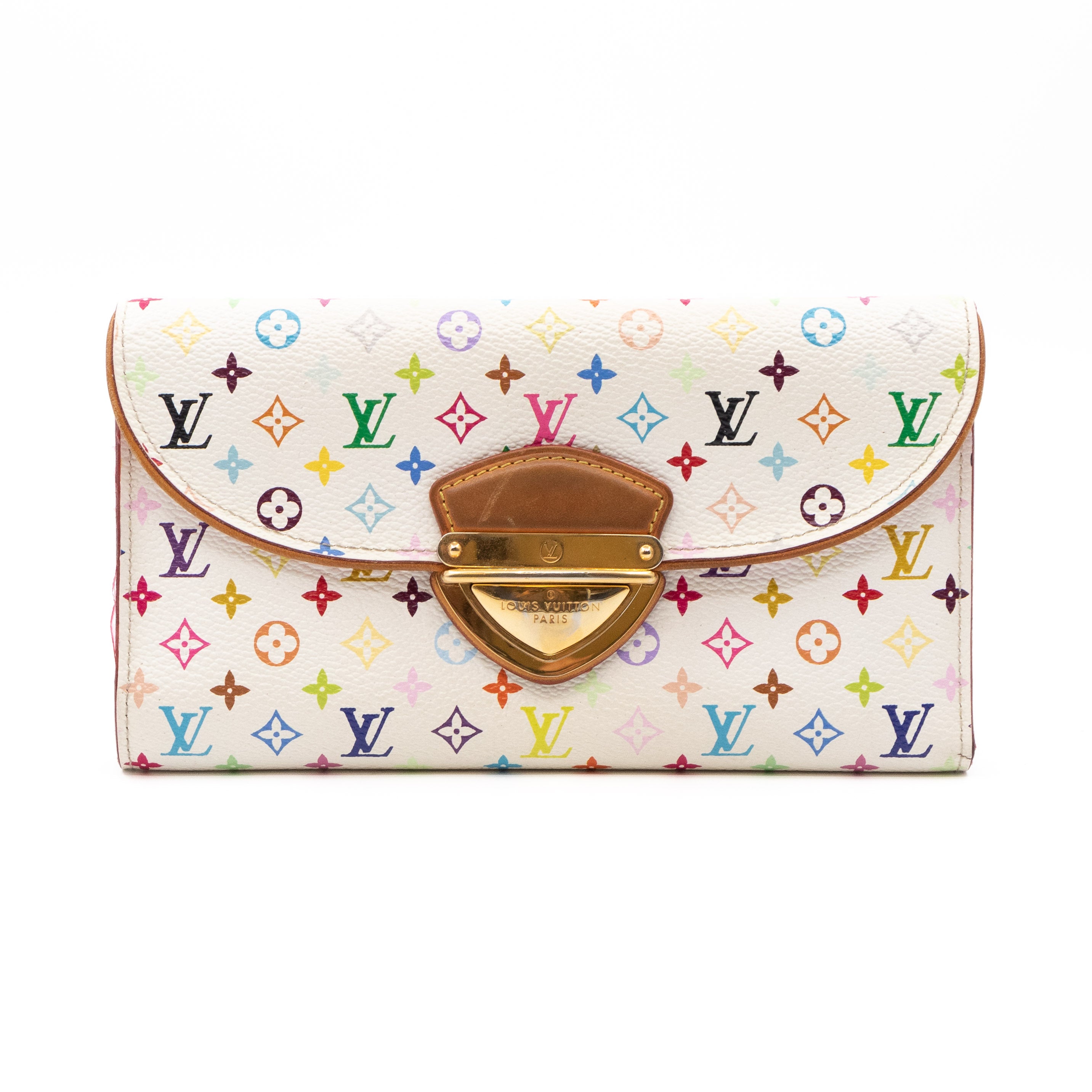 Eugenie Wallet Multicolore White