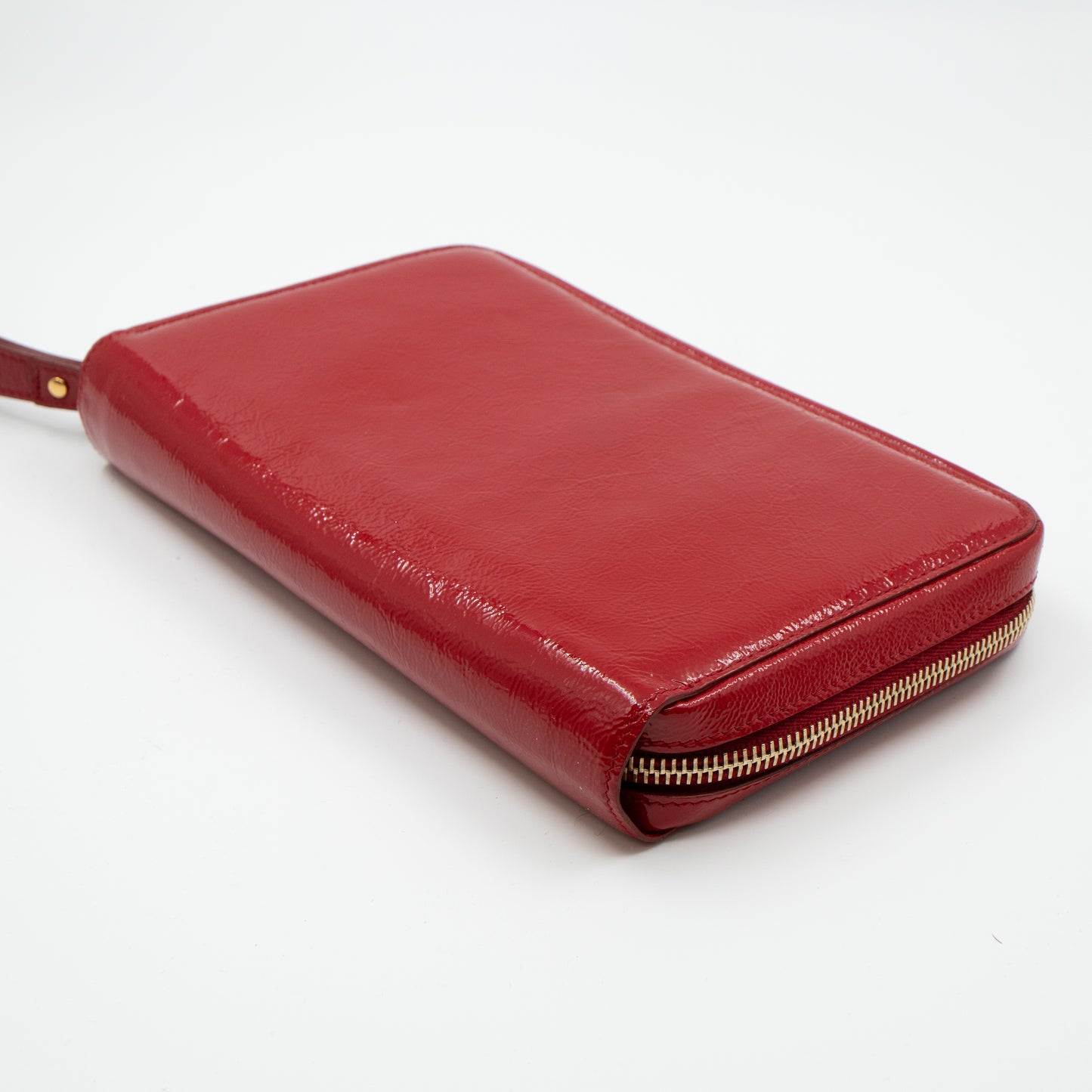 Pochette Charms Red Patent Leather