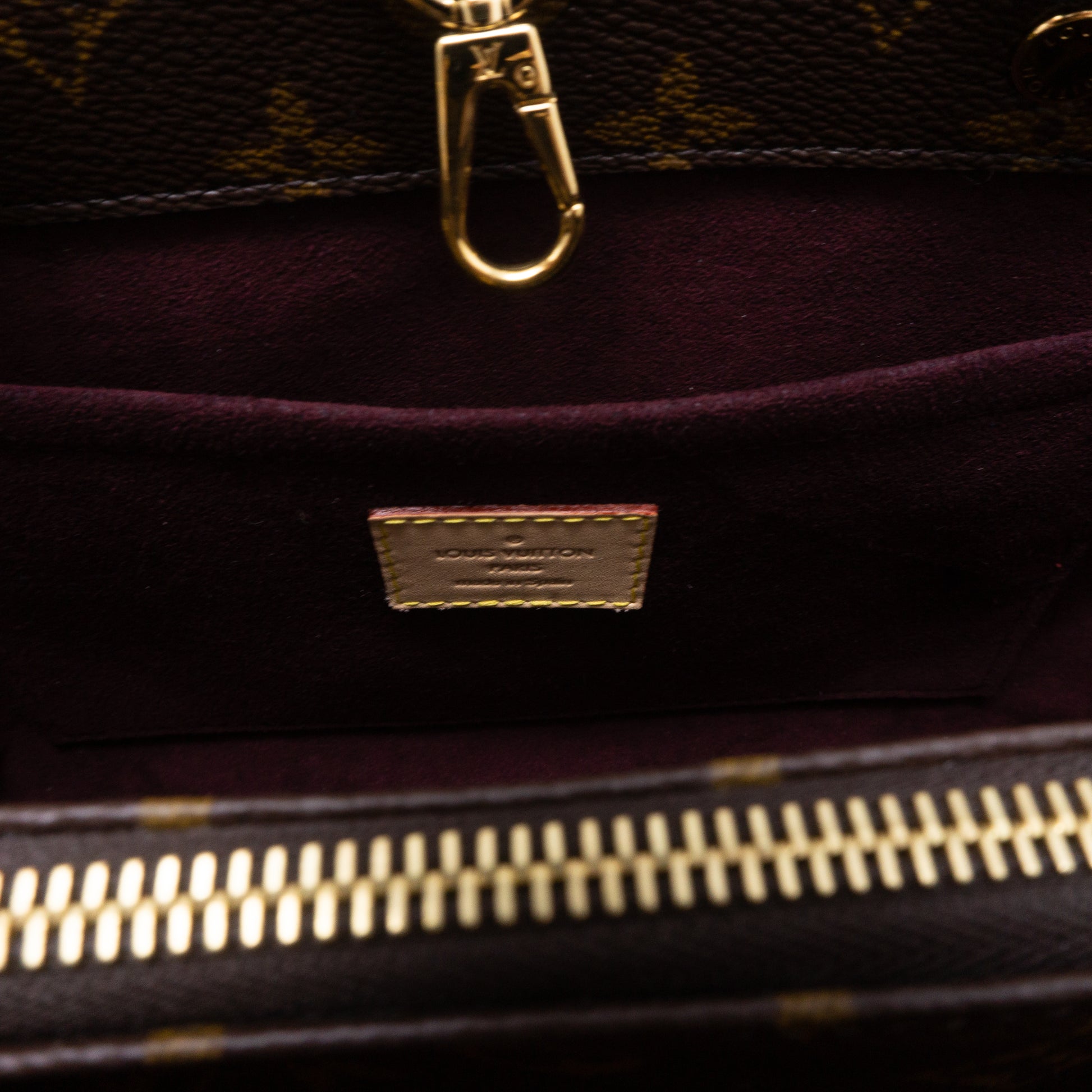 Louis Vuitton Terre D’Ombre Monogram Vernis Montaigne BB Bag