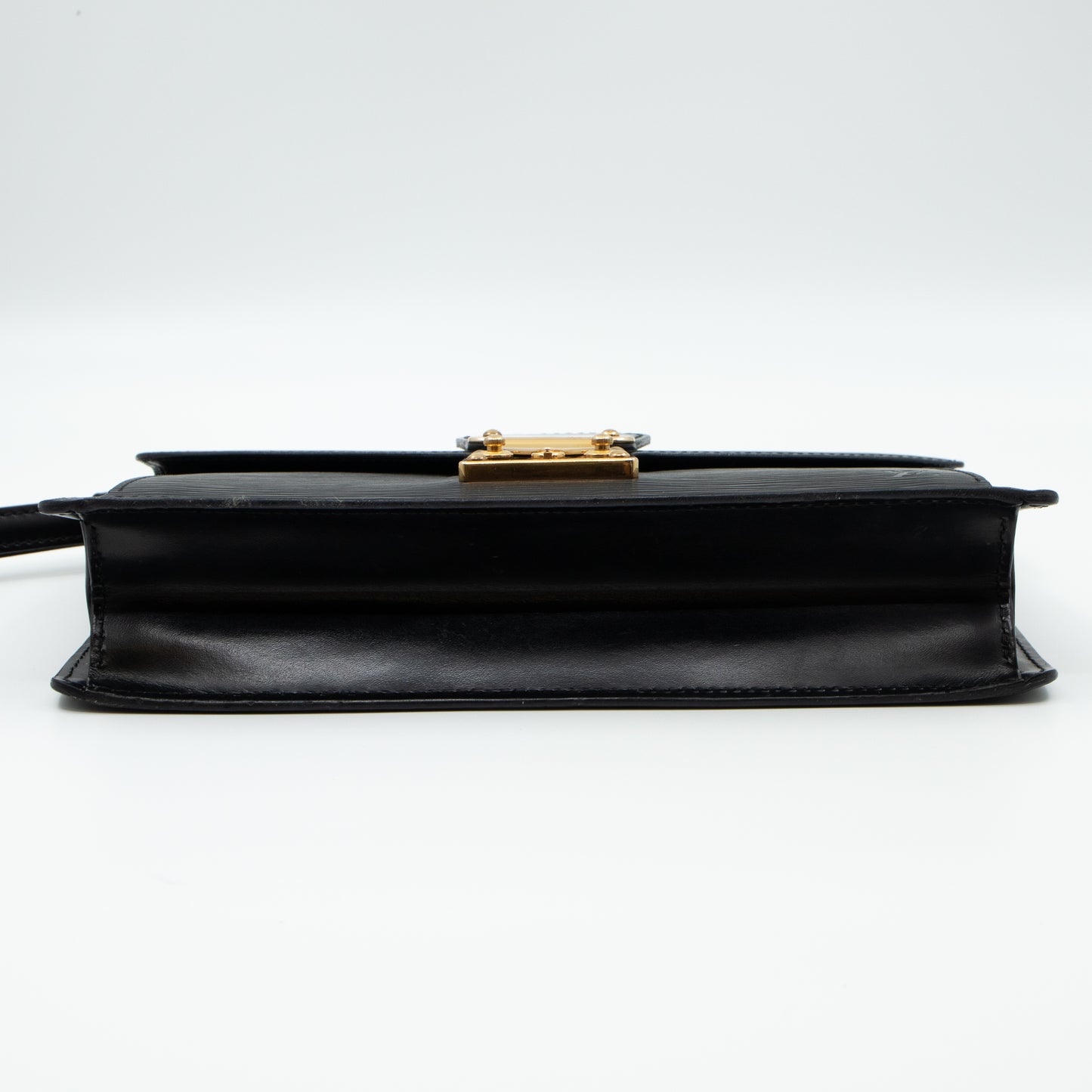 Dragonne Sellier Clutch Black Epi Leather