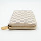 Zippy Organizer Wallet Damier Azur