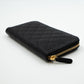 Classic Long Zipped Wallet Black Caviar