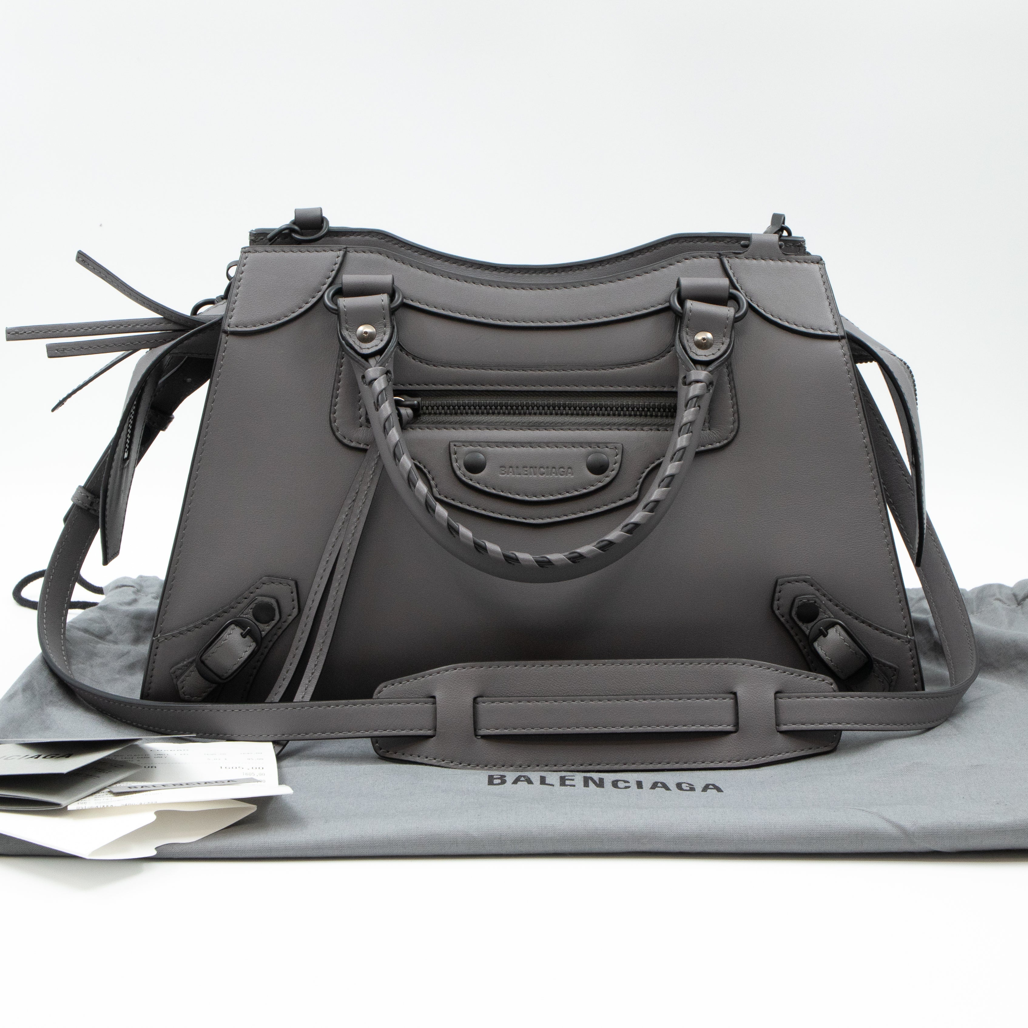 Sell Balenciaga City Classic S Leather Bag  Grey  HuntStreetcom