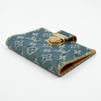 Small Ring Agenda Cover Denim