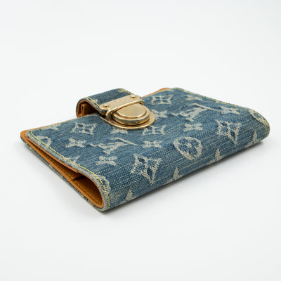 Small Ring Agenda Cover Denim