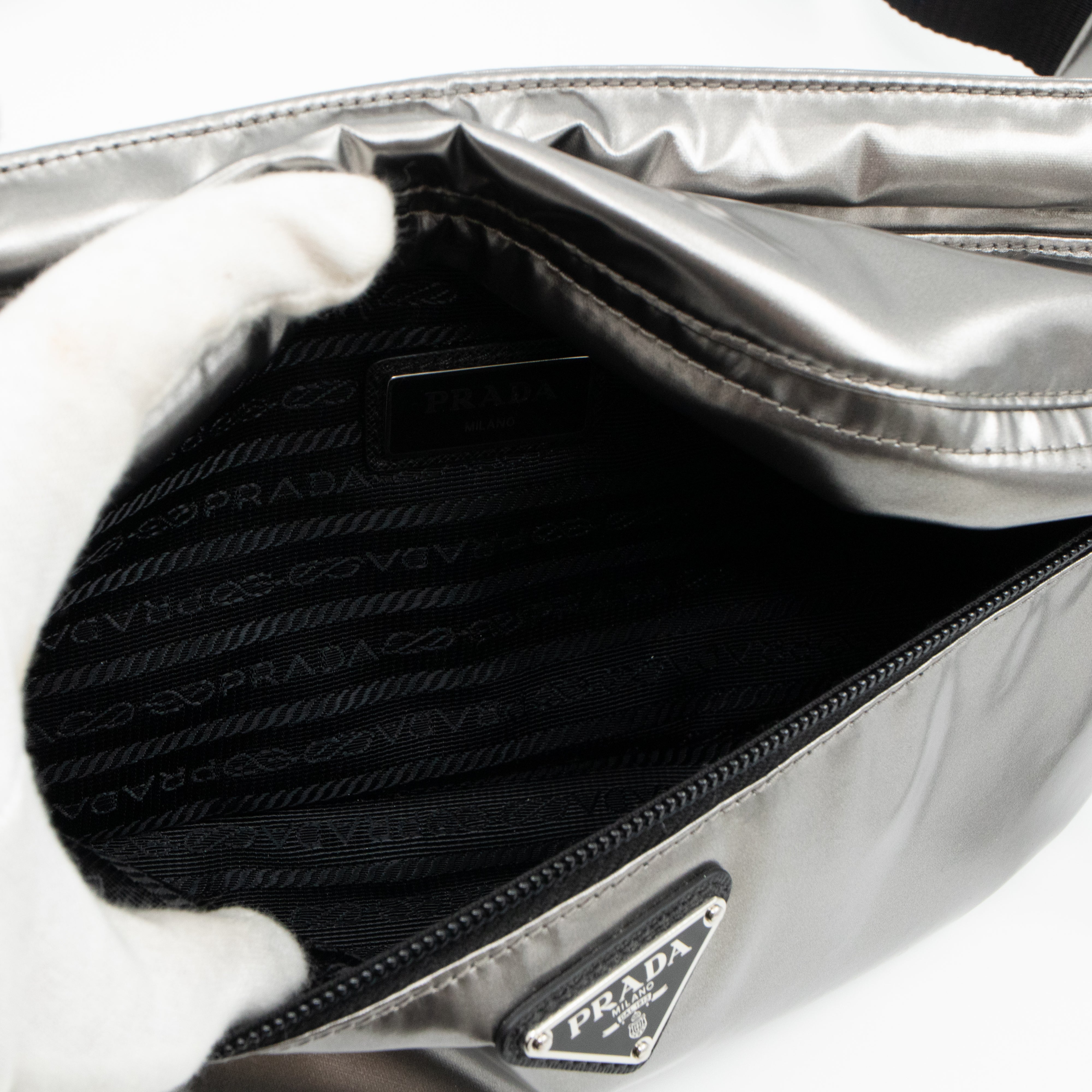 Belt Bag Iron Metallic Nylon