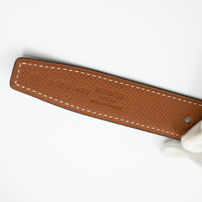 Mini Constance Buckle & Reversible Leather Belt 75