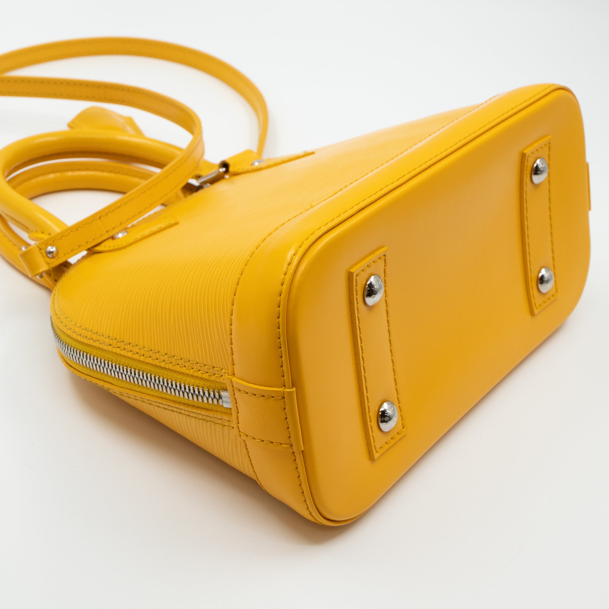 Louis Vuitton LV Epi leather Alma new Yellow ref.915450 - Joli Closet