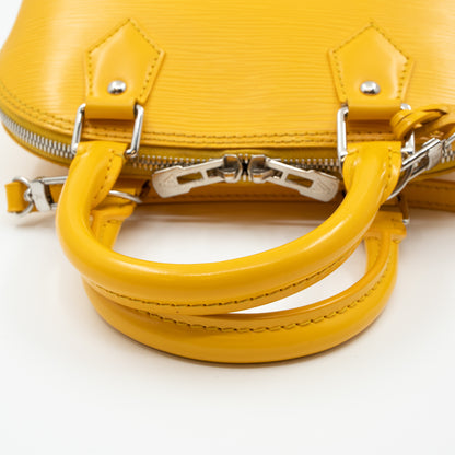 Alma BB Yellow Epi Leather