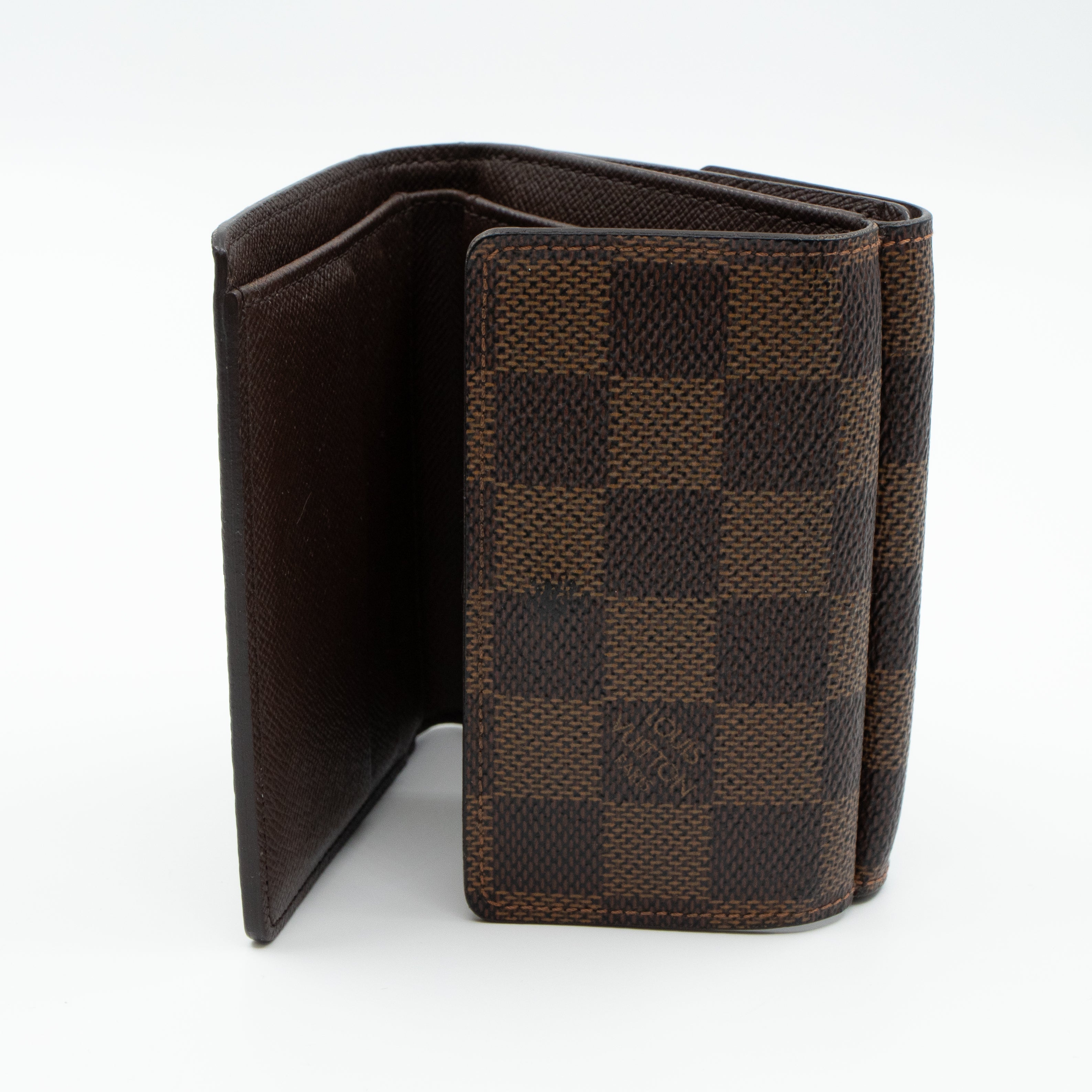 Elise Wallet Damier Ebene