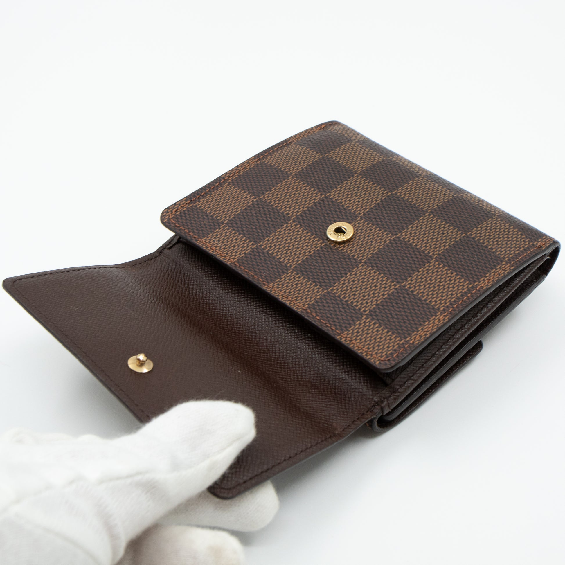 Louis Vuitton elise wallet damier ebene SP0055