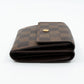 Elise Wallet Damier Ebene