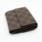 Elise Wallet Damier Ebene