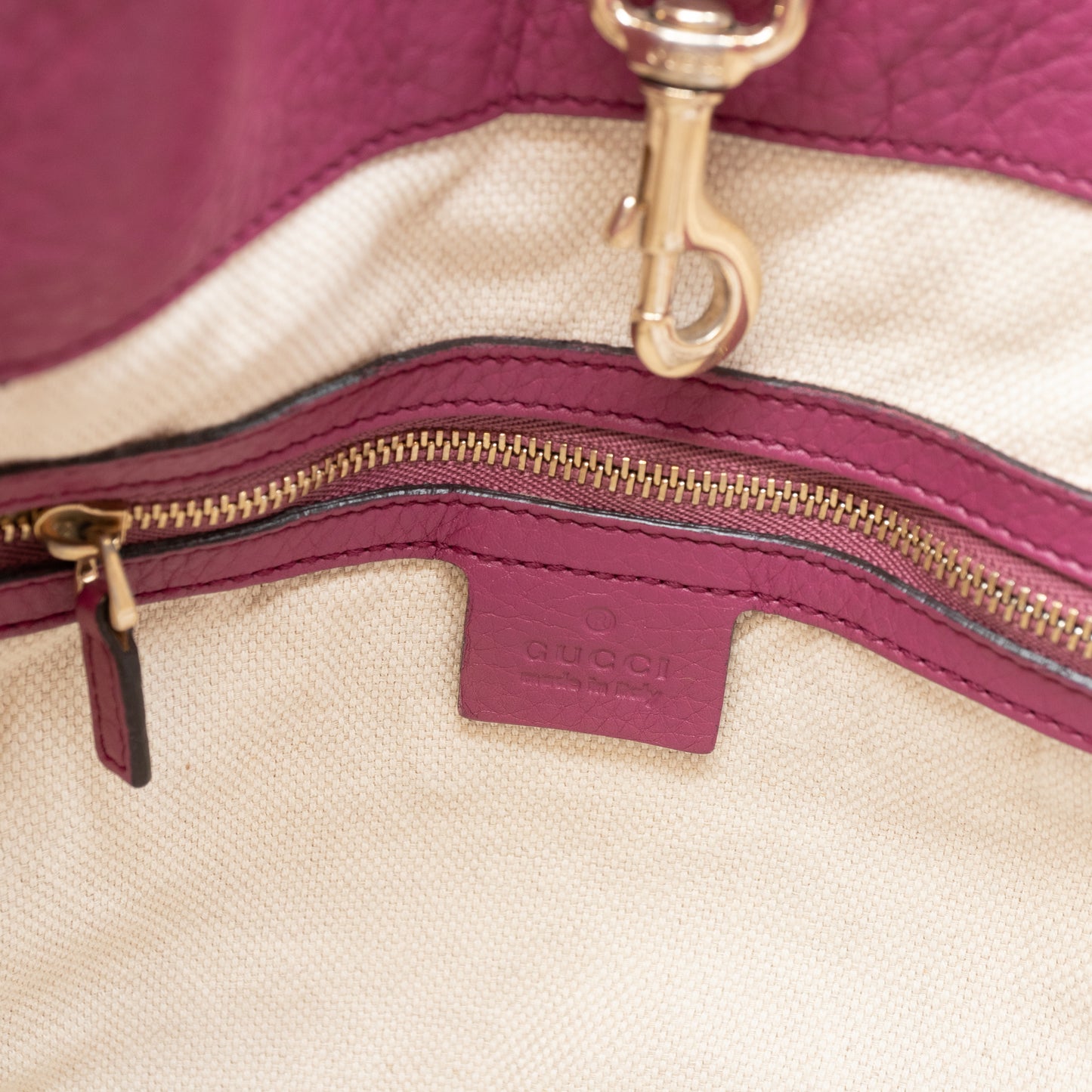 Soho Tassel Chain Purple Leather