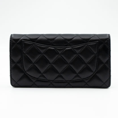 Classic Long Wallet Black Leather