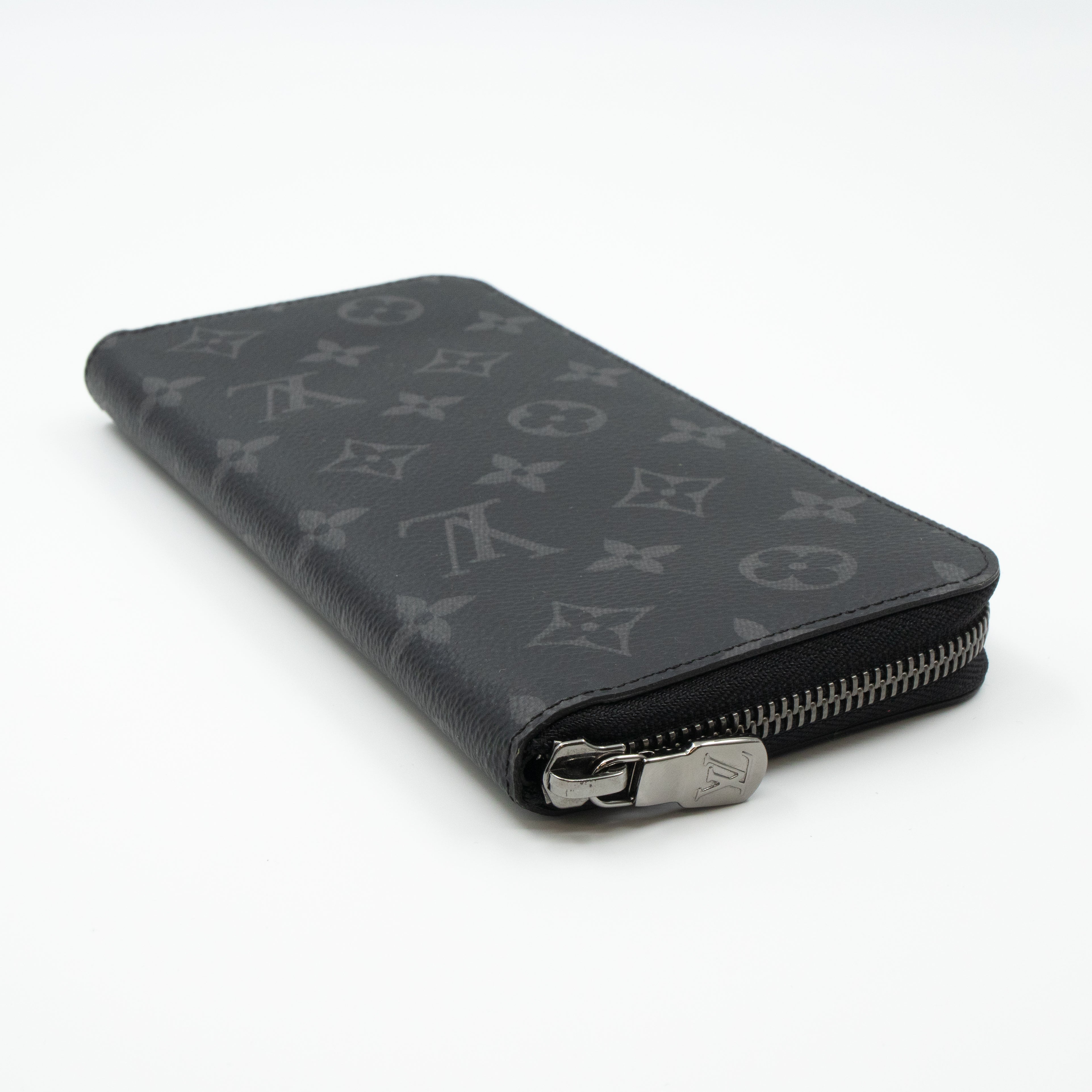 Zippy Vertical Wallet Monogram Eclipse