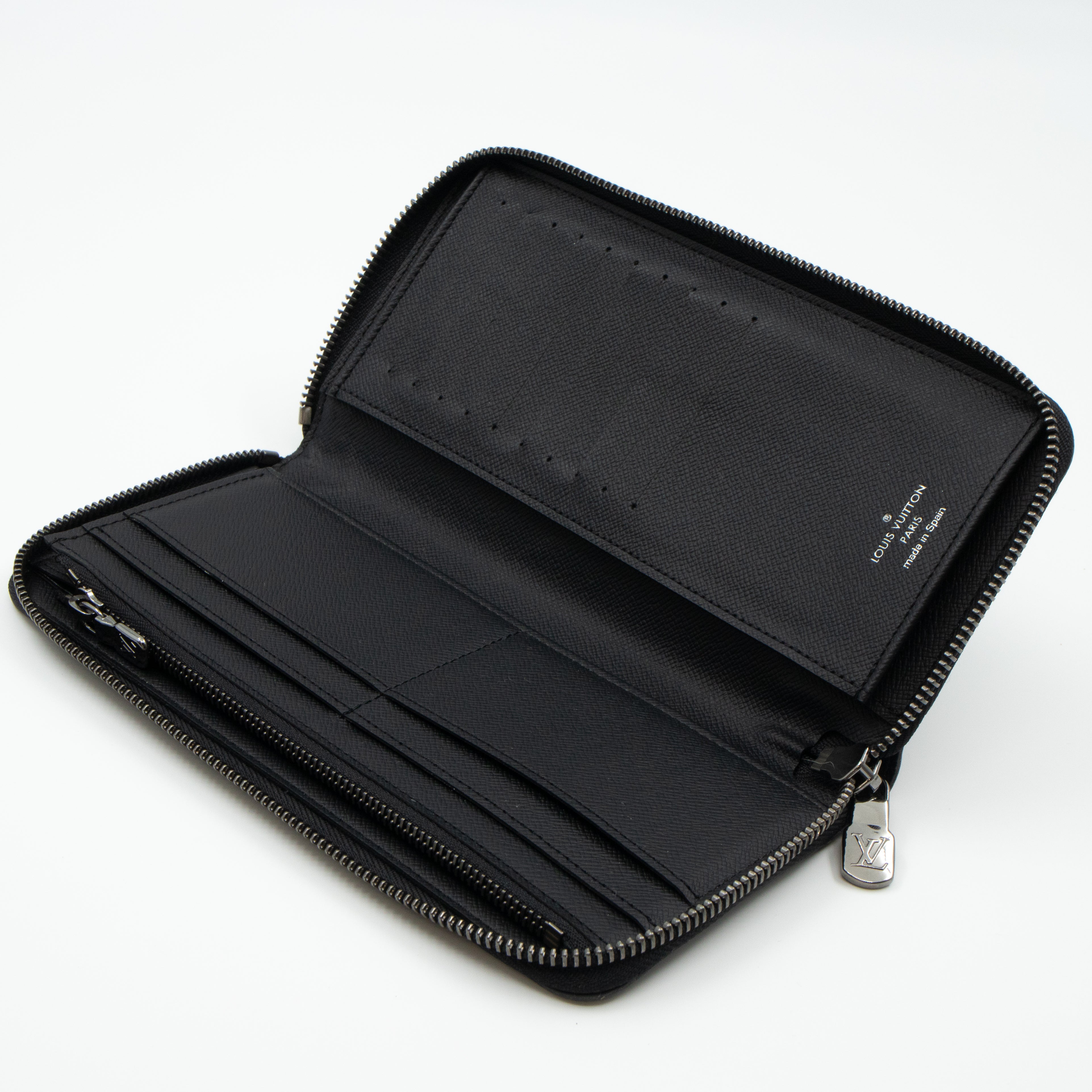 Zippy Vertical Wallet Monogram Eclipse