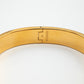 Clic H Bracelet Narrow Purple Gold