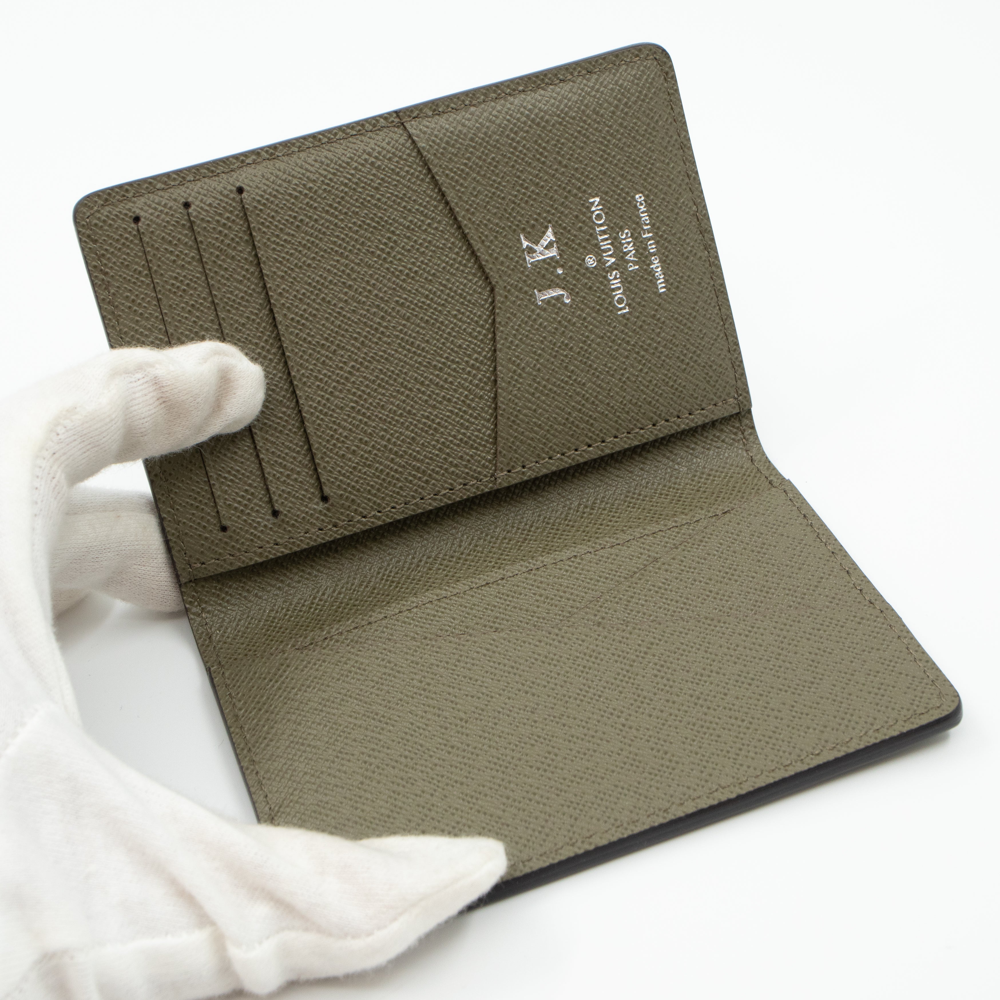 Pocket Organiser Khaki Epi Leather
