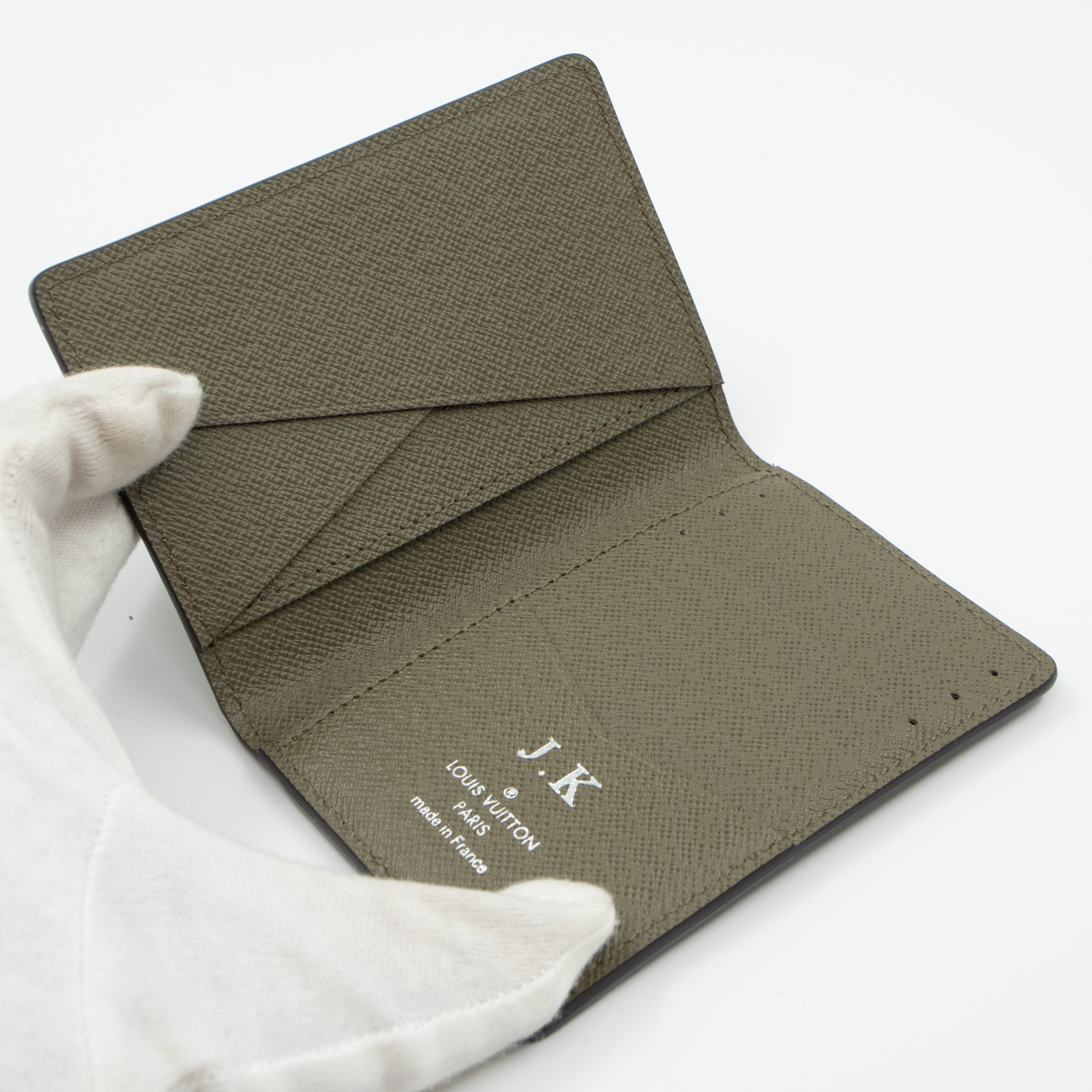 Pocket Organiser Khaki Epi Leather