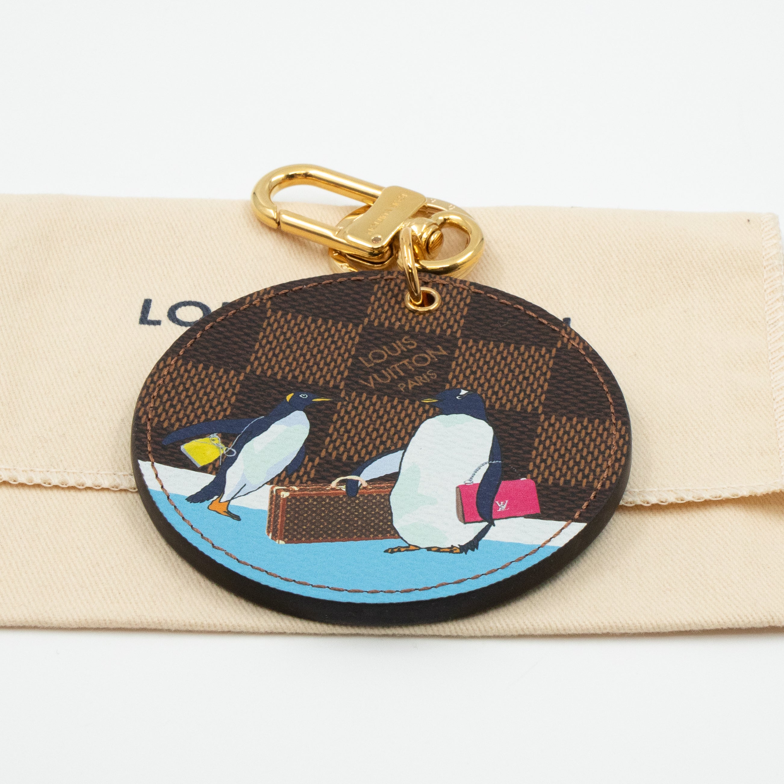 Illustre Charm Christmas Penguin Damier Ebene