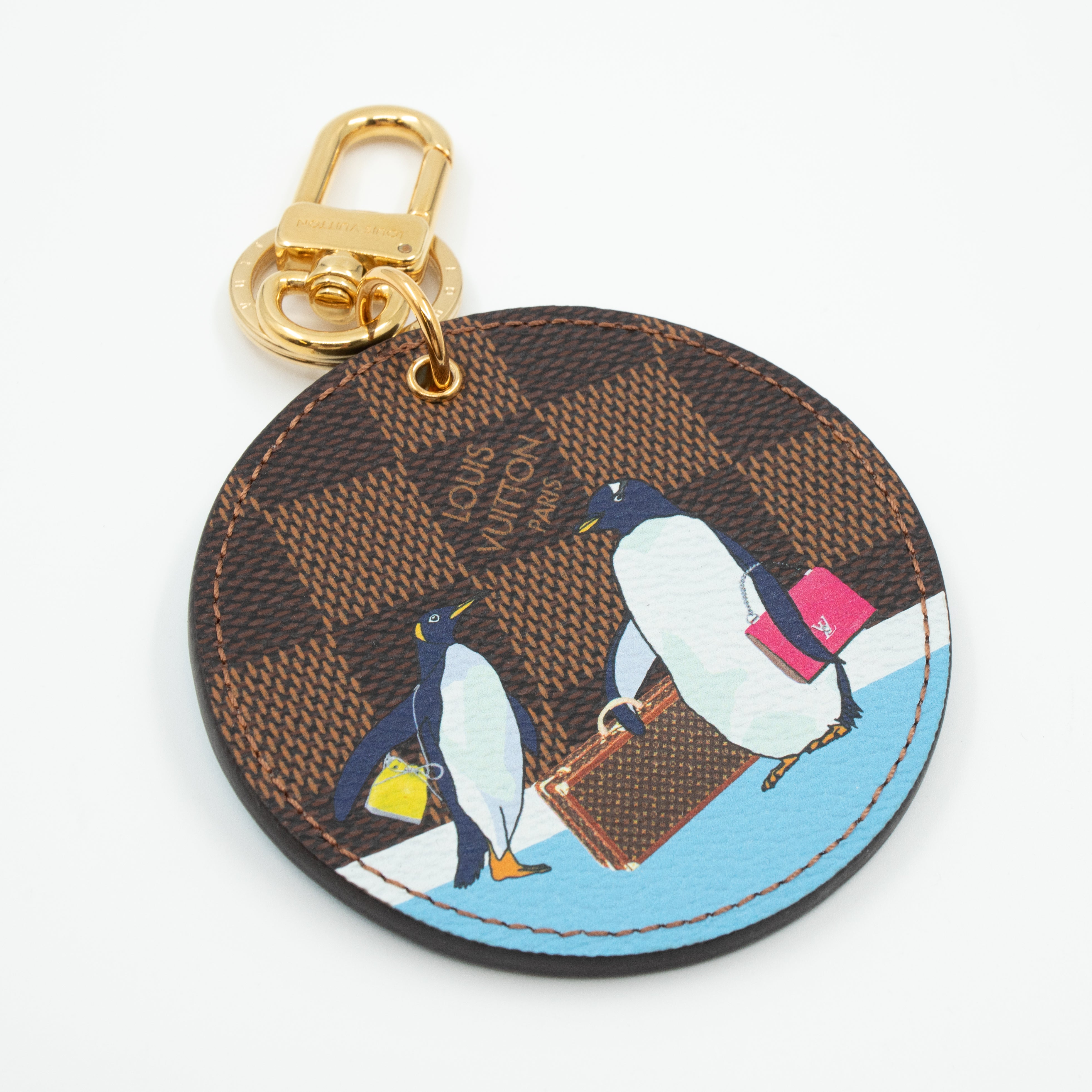 Illustre Charm Christmas Penguin Damier Ebene