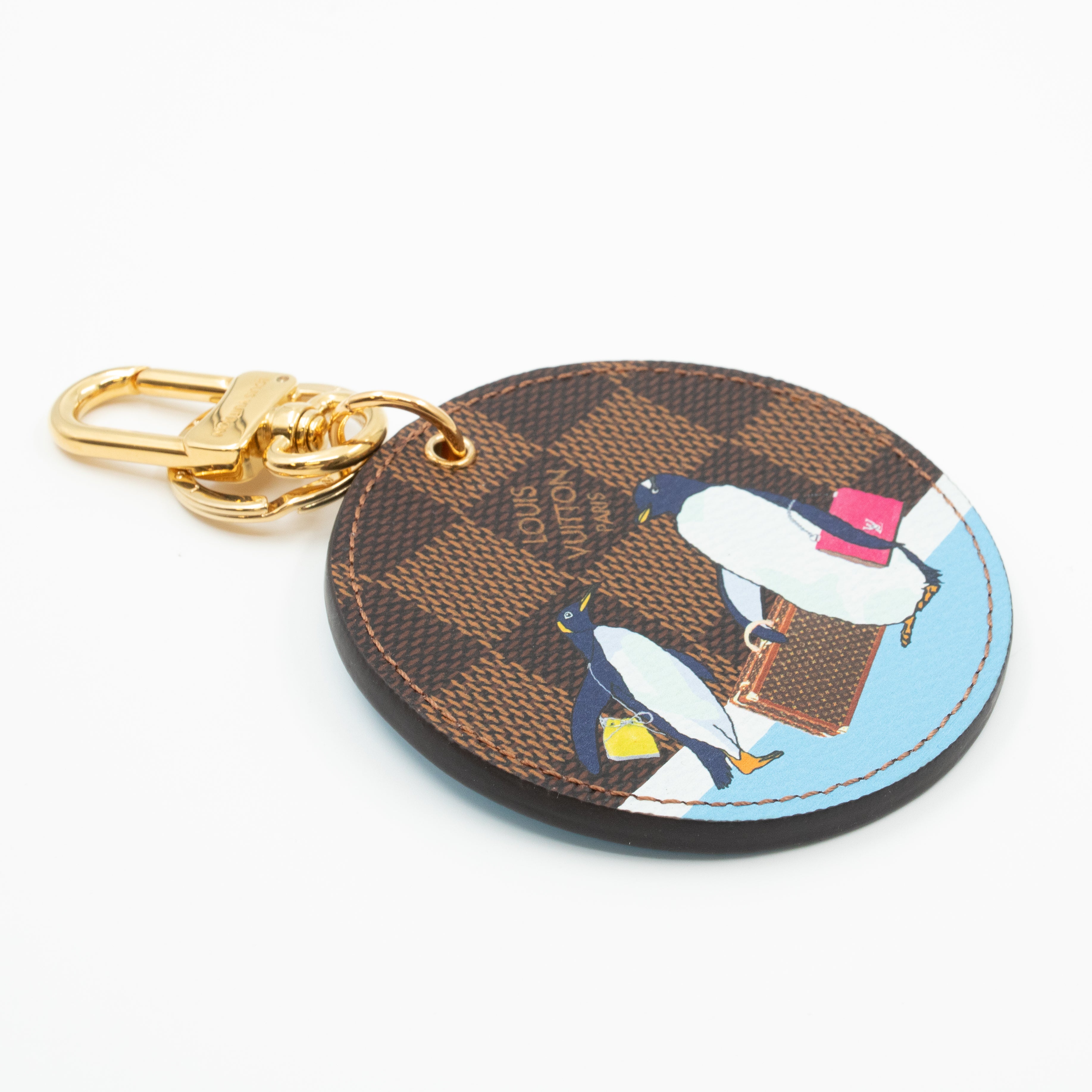 Illustre Charm Christmas Penguin Damier Ebene