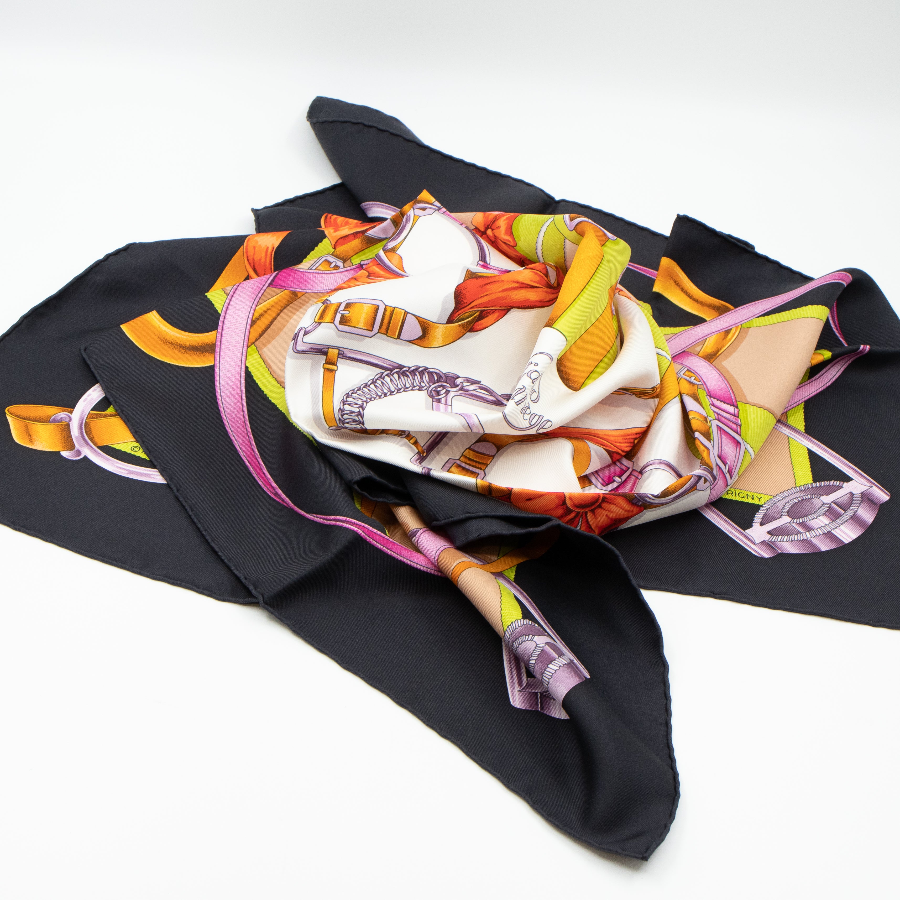 Silk Scarf 90 Grand Manege