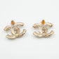CC Pearl Earrings Light Gold