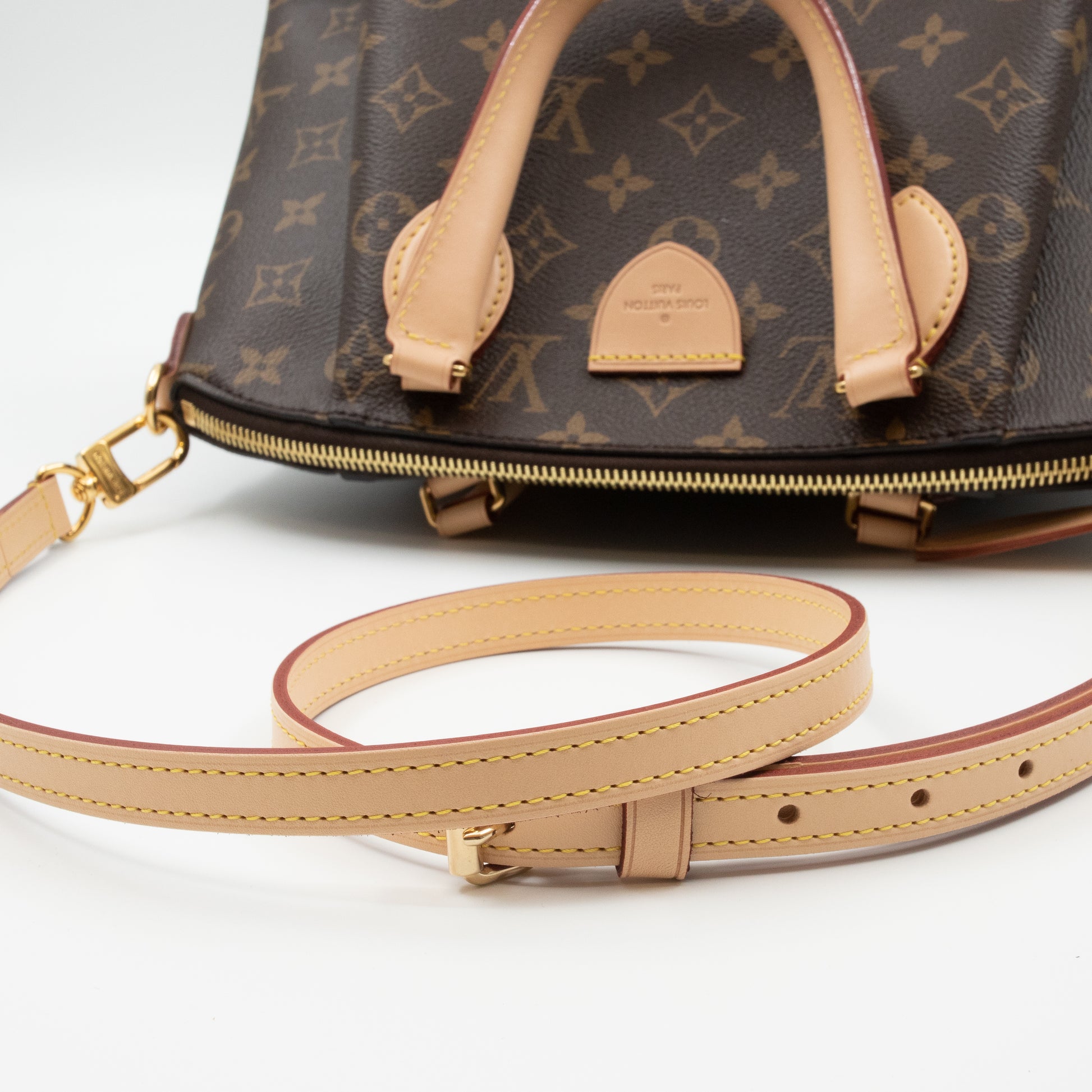 Louis Vuitton Monogram Rivoli PM - Brown Handle Bags, Handbags - LOU762033