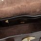 Small Bayswater Satchel Chocolate Leather