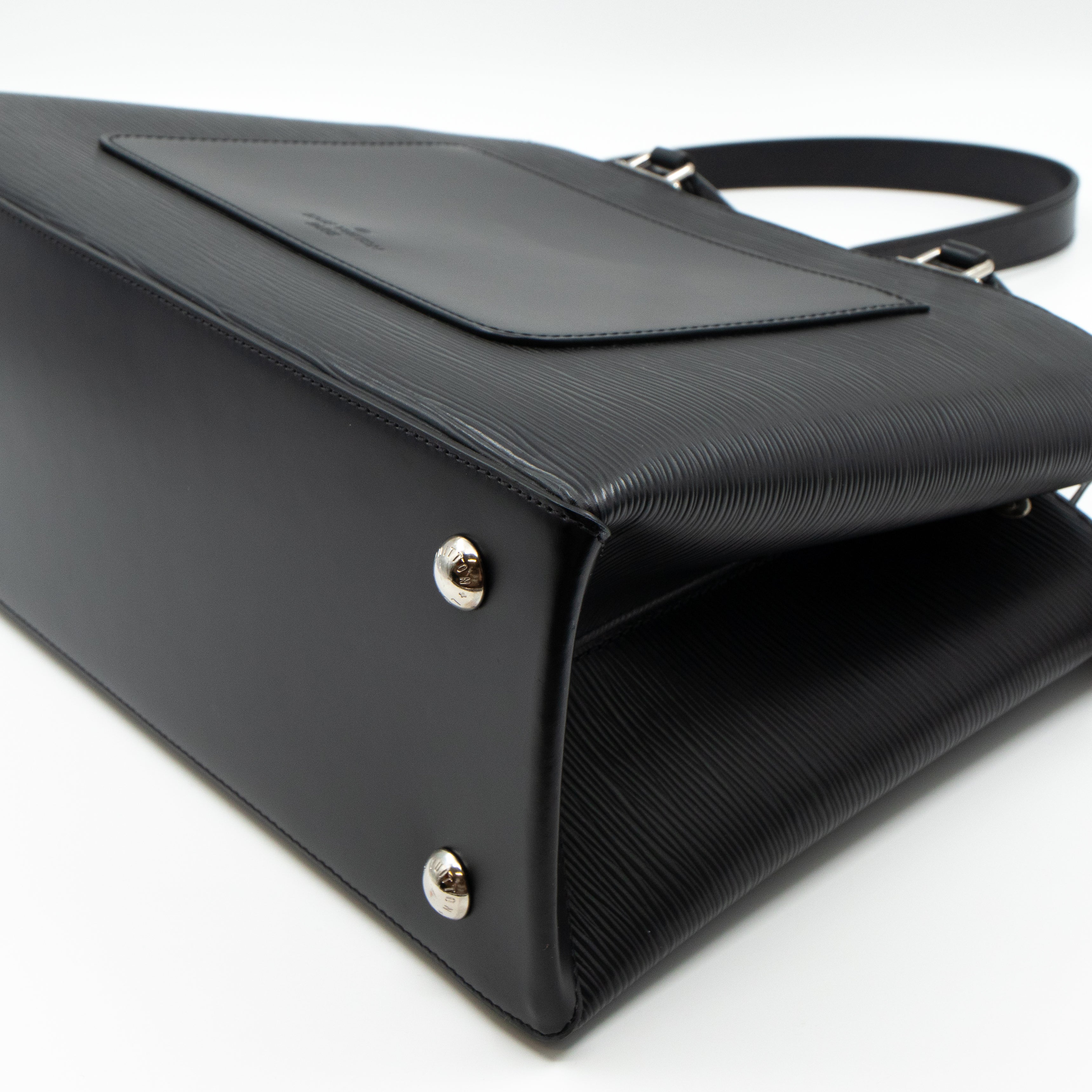 Kleber MM Black Epi Leather