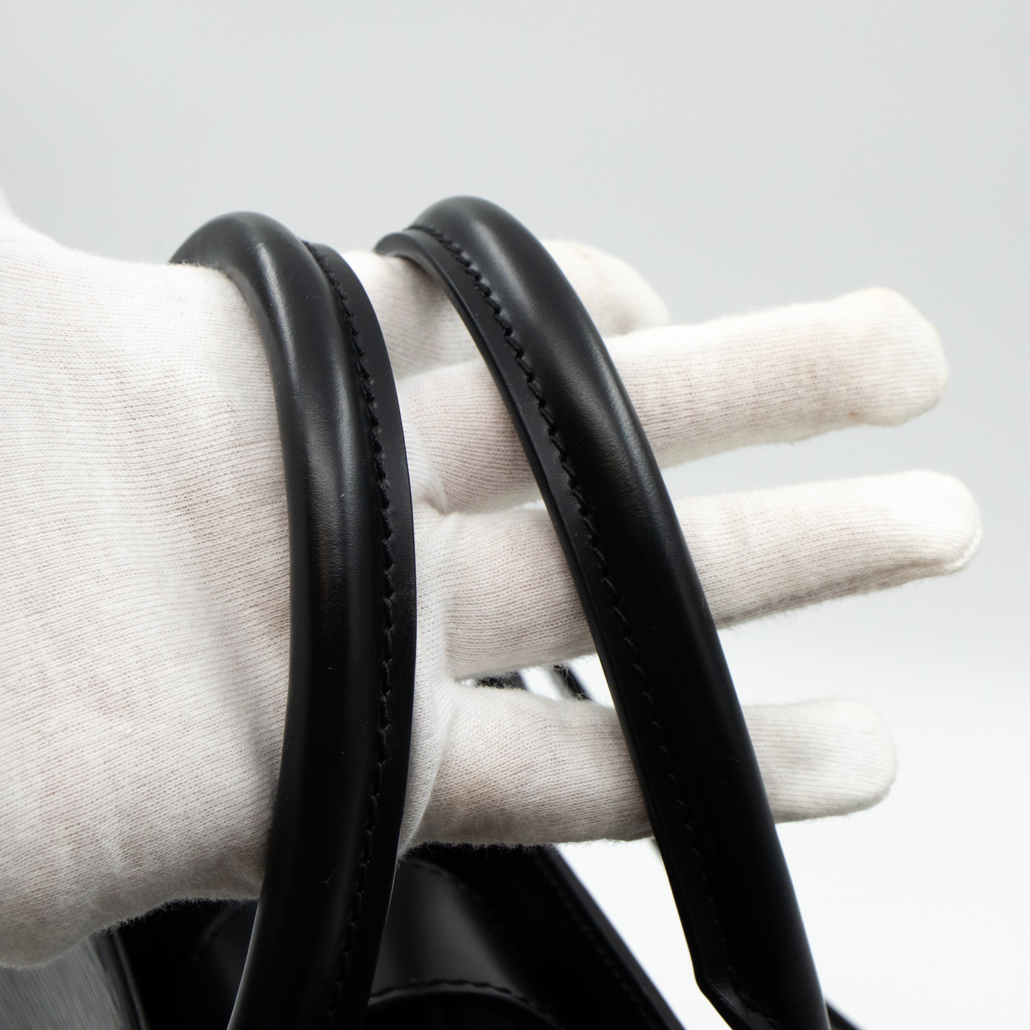 Kleber MM Black Epi Leather