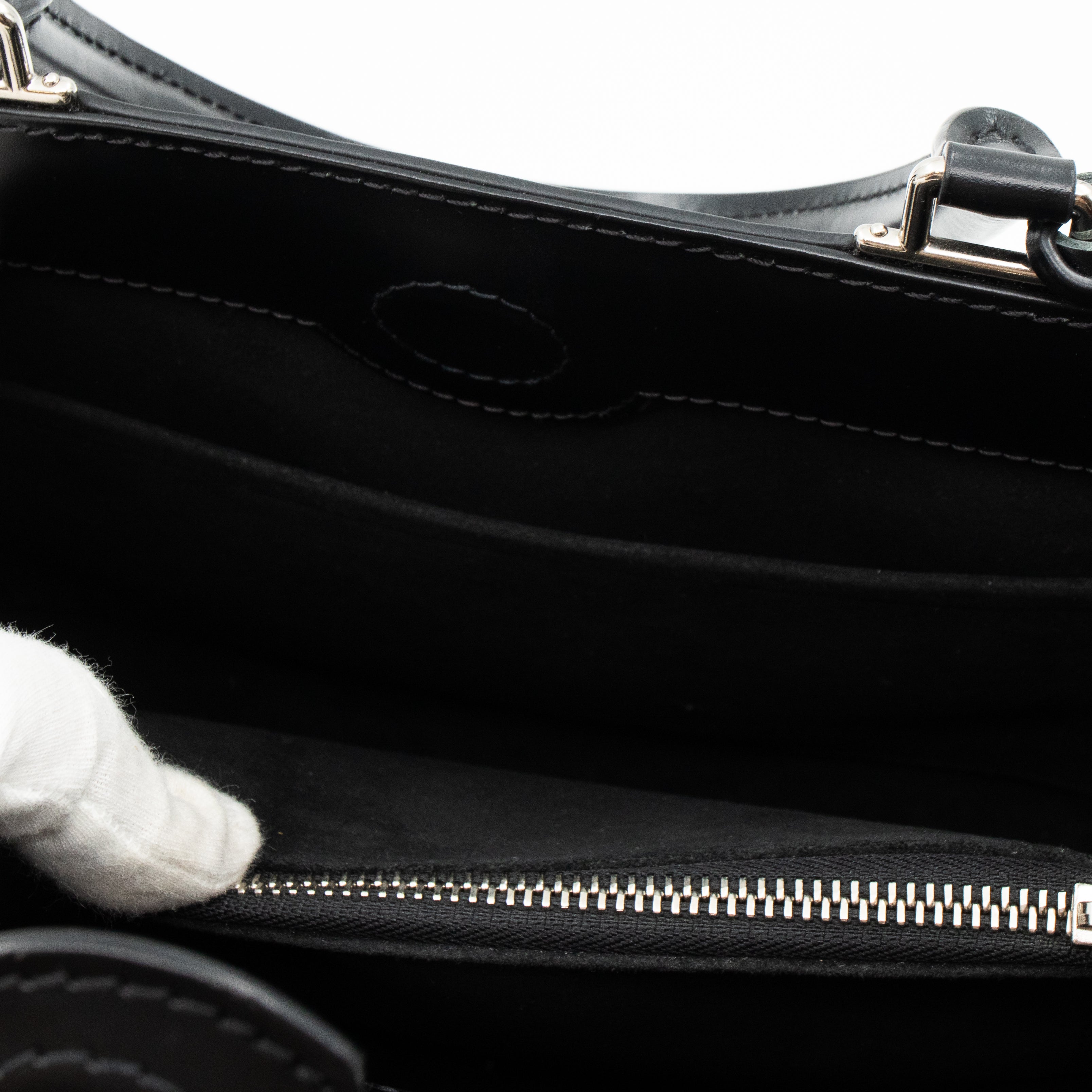 Kleber MM Black Epi Leather