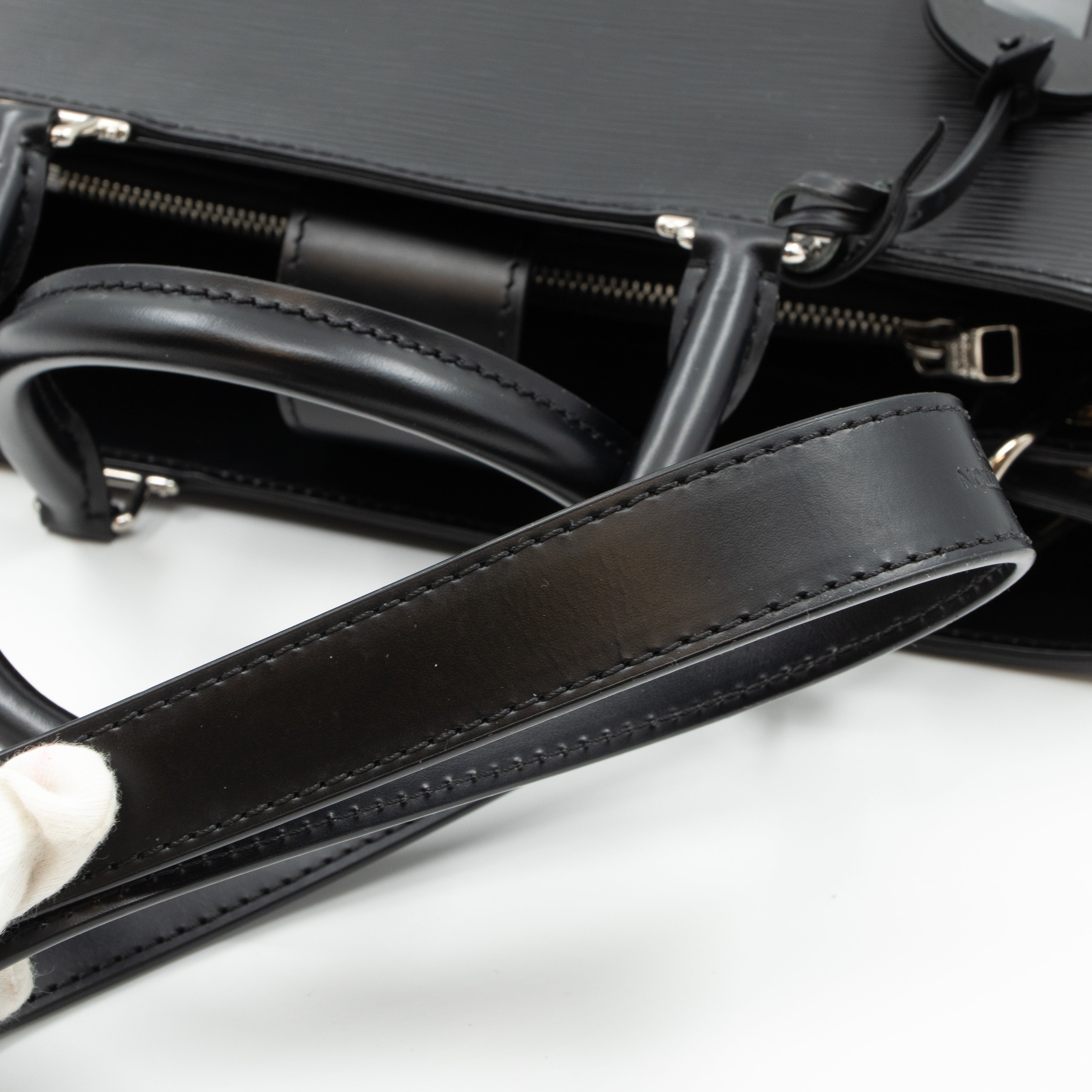Kleber MM Black Epi Leather