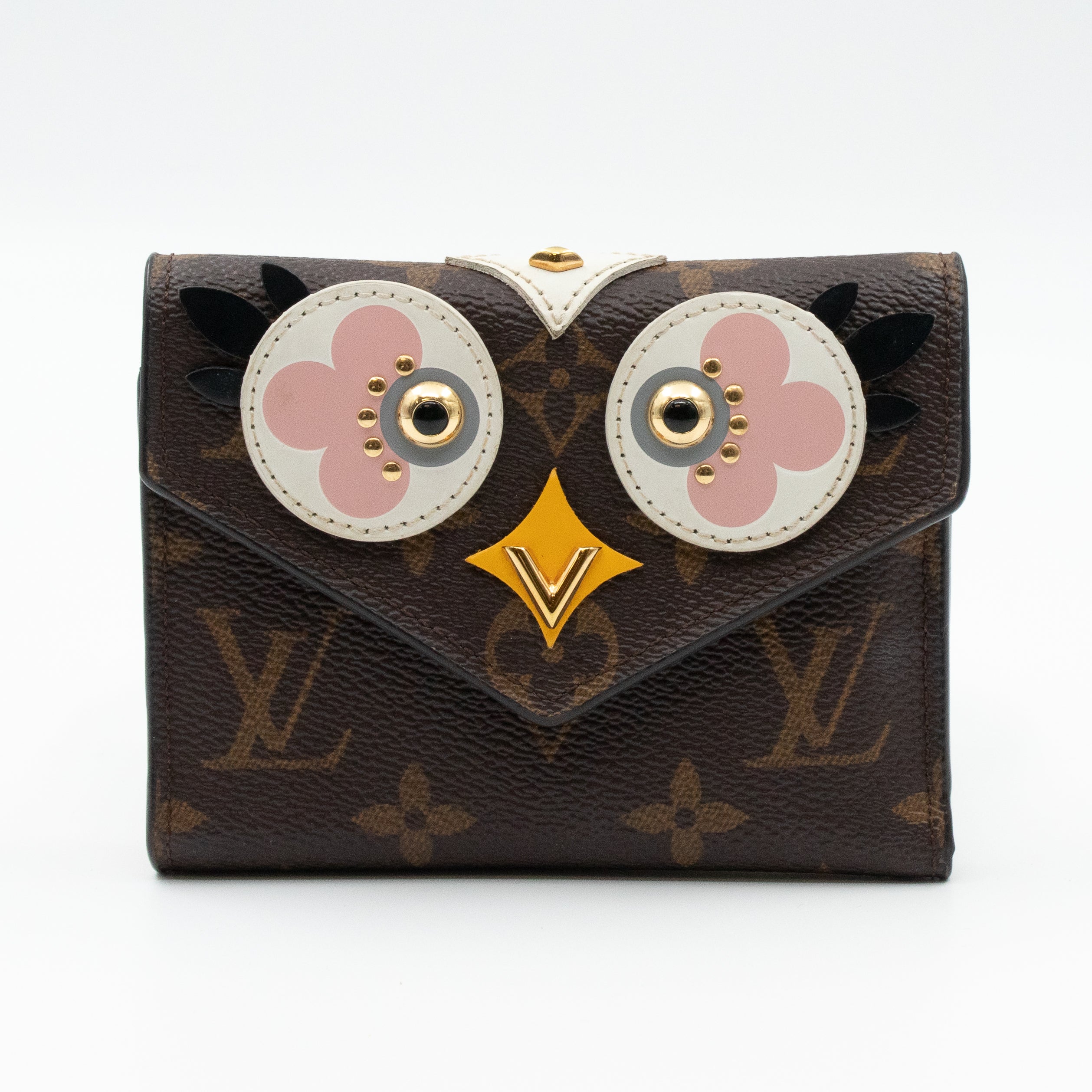 Victorine Wallet Owl Monogram