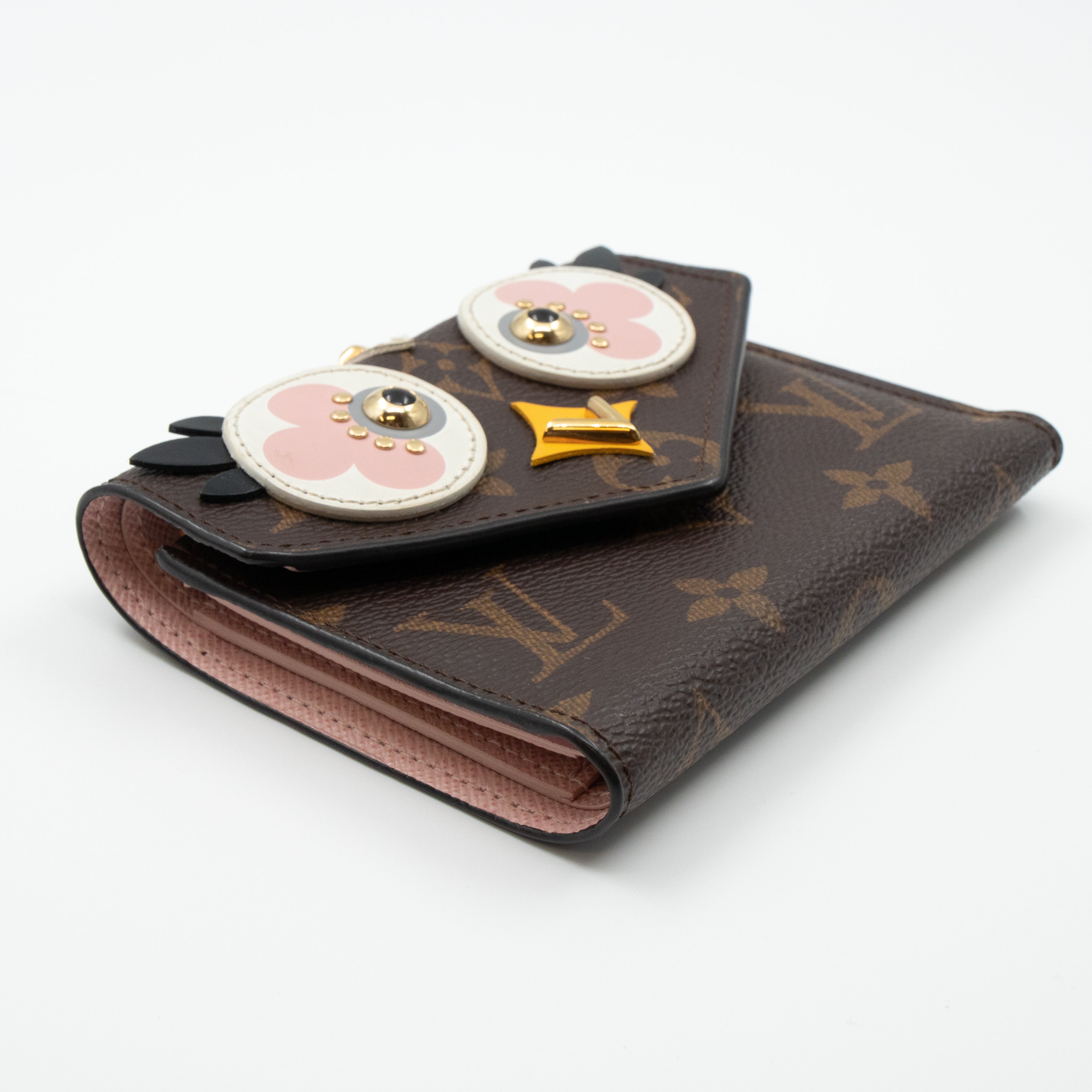 Victorine Wallet Owl Monogram
