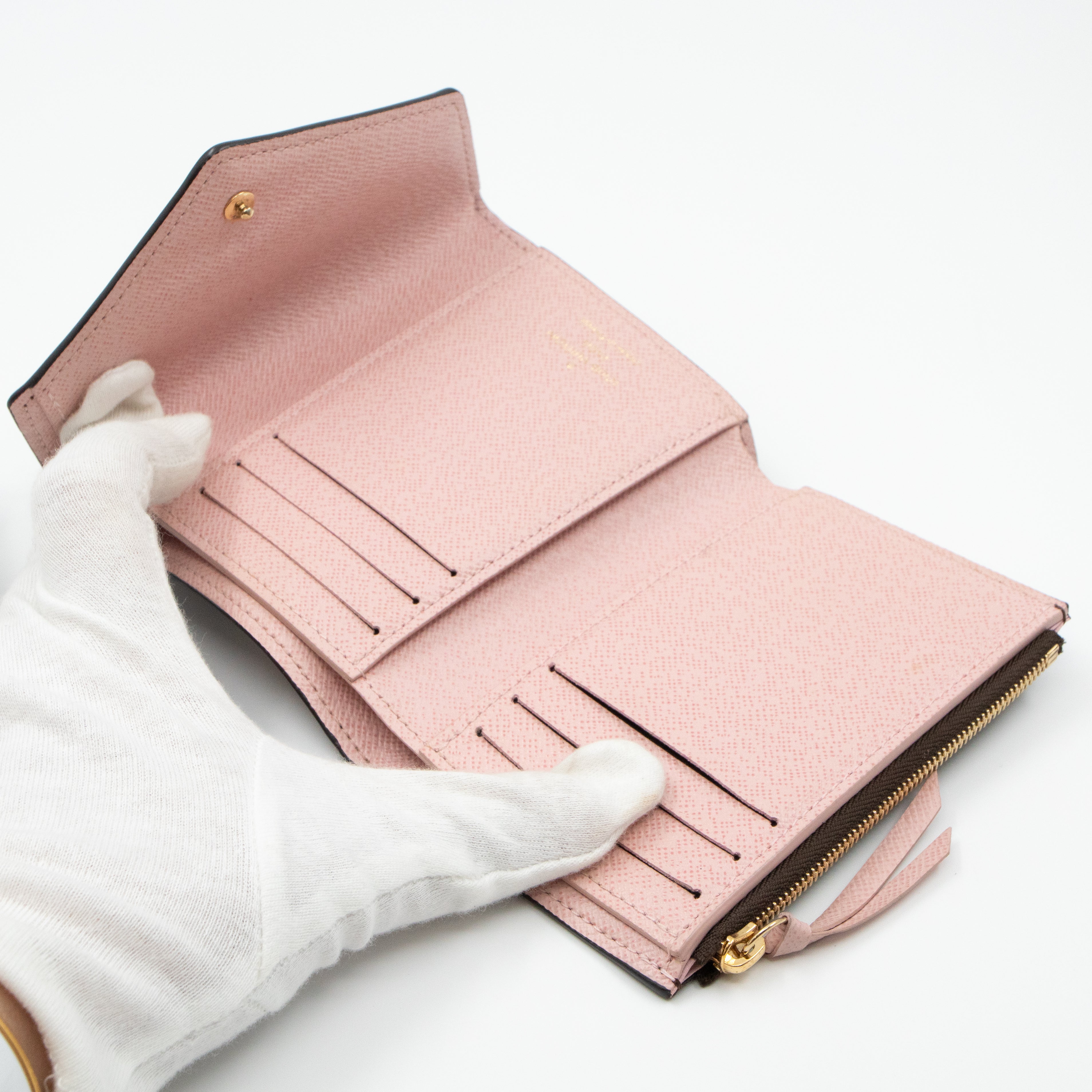 Victorine Wallet Owl Monogram